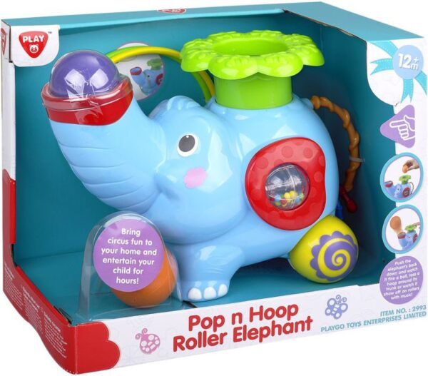 Ελεφαντάκι Pop N Hoop Roller - Image 2