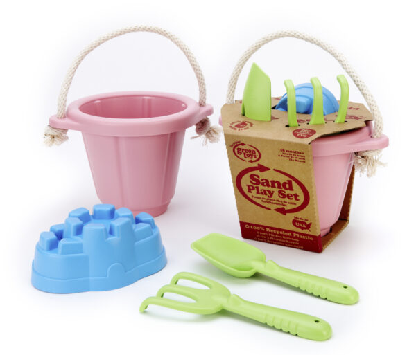 Green Toys Σετ Κουβαδάκια Ροζ - Image 2