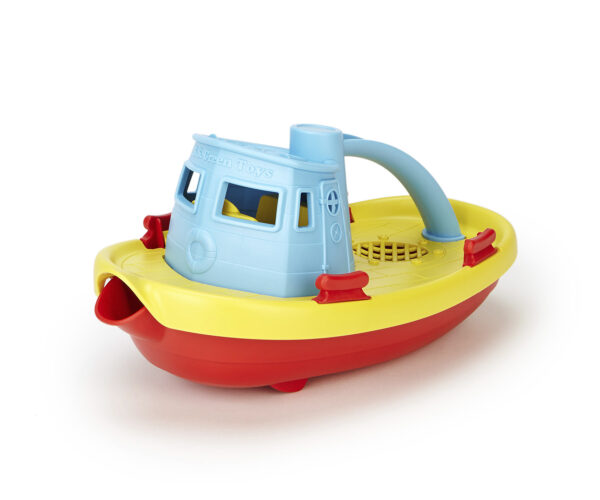 Green Toys Ρυμουλκό Πλοίο Μπλέ