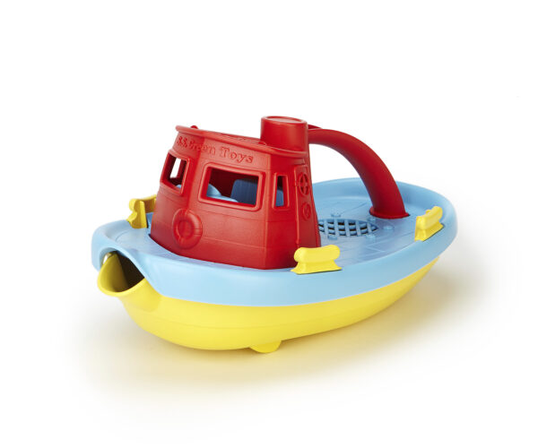 Green Toys Ρυμουλκό Πλοίο Κόκκινο