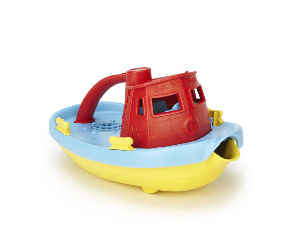 Green Toys Ρυμουλκό Πλοίο Κόκκινο - Image 2