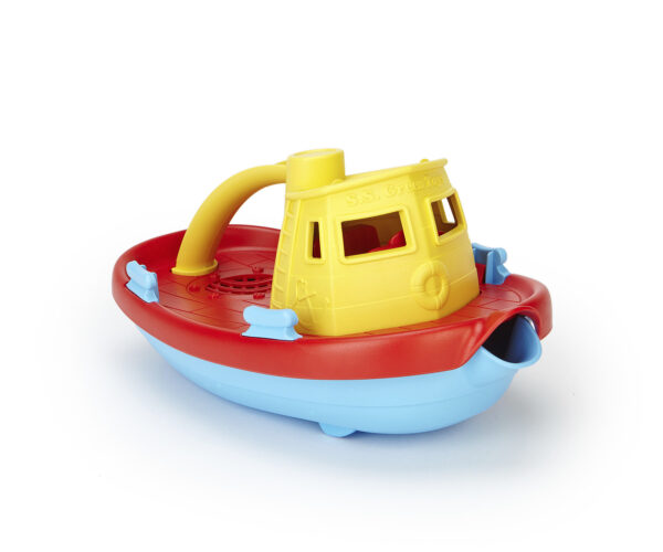 Green Toys Ρυμουλκό Πλοίο Κίτρινο - Image 3