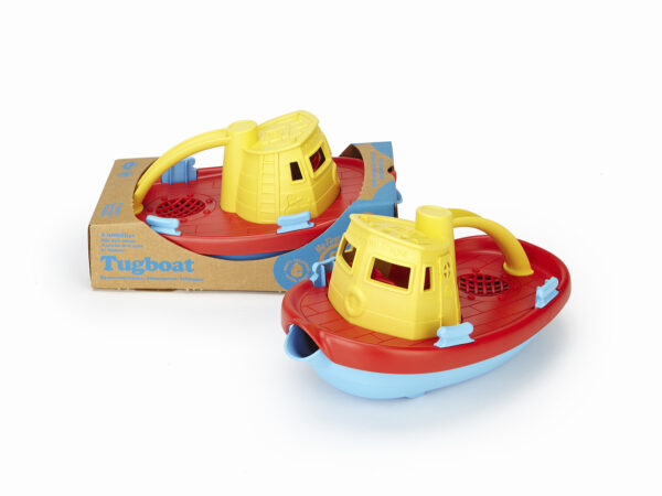 Green Toys Ρυμουλκό Πλοίο Κίτρινο - Image 2