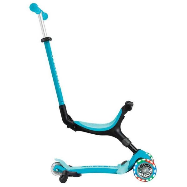 Globber Scooter Foldable Go.Up Active Lights 360 Aqua - Image 2