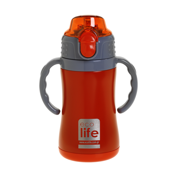 Eco Life Παγούρι-Θερμός Ανοξείδωτο Kids Red 300ml - Image 2