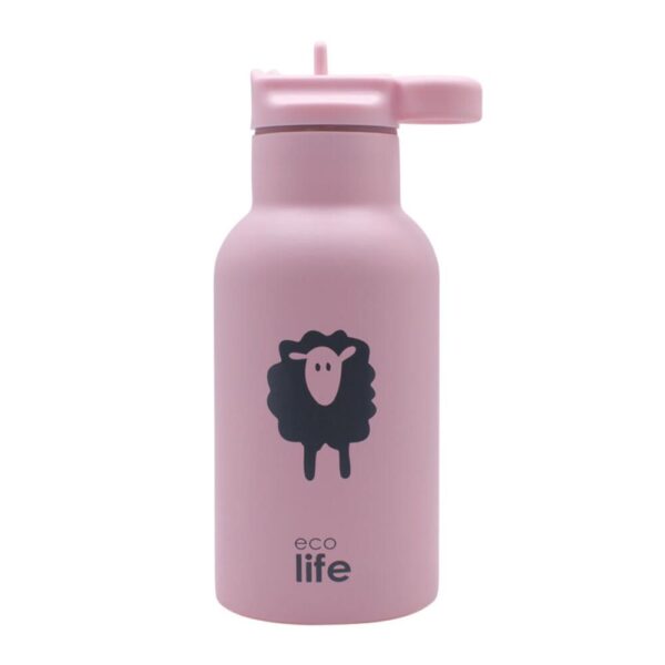 Eco Life Παγούρι-Θερμός Ανοξείδωτο Sheep 350ml