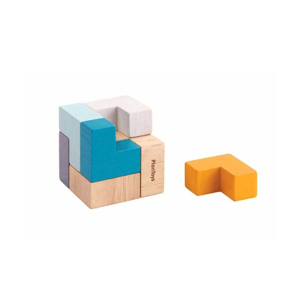 Plan Toys Puzzle Κύβος 3D mini