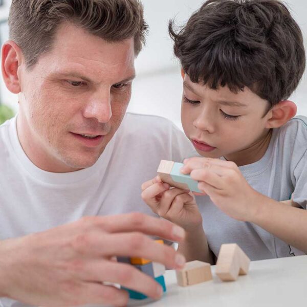Plan Toys Puzzle Κύβος 3D mini - Image 3