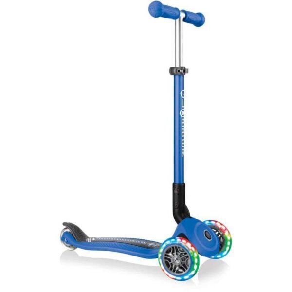 Globber Scooter Primo Foldable Fantasy Lights Racing Navy Blue