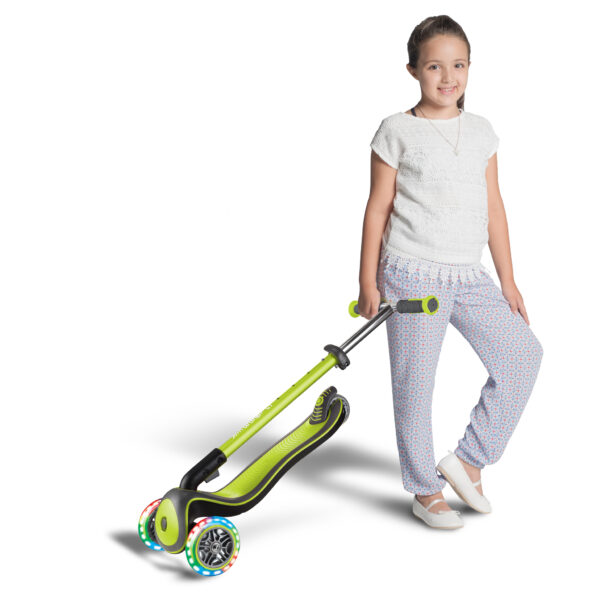 Globber Scooter Elite Deluxe Lime Green - Image 6