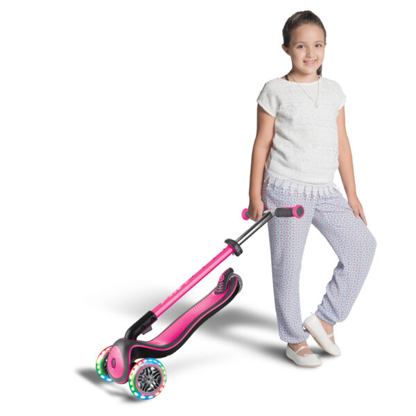 Globber Scooter Elite Deluxe-Deep Pink - Image 8