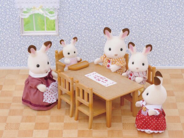 Sylvanian Families: Οικογενειακό Τραπέζι με Καρέκλες - Image 4