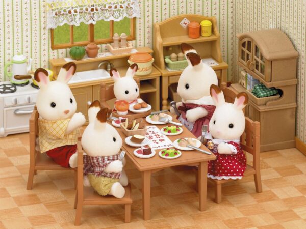Sylvanian Families: Οικογενειακό Τραπέζι με Καρέκλες - Image 3