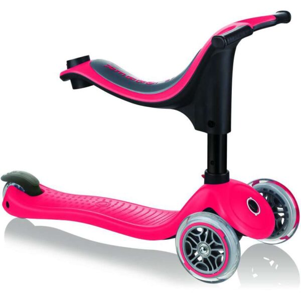 Globber Scooter Go-Up Sporty Red 4in1 - Image 2