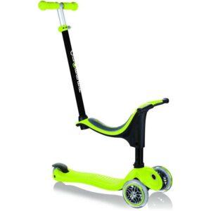 Globber Scooter Go-Up Sporty Lime Green 4in1