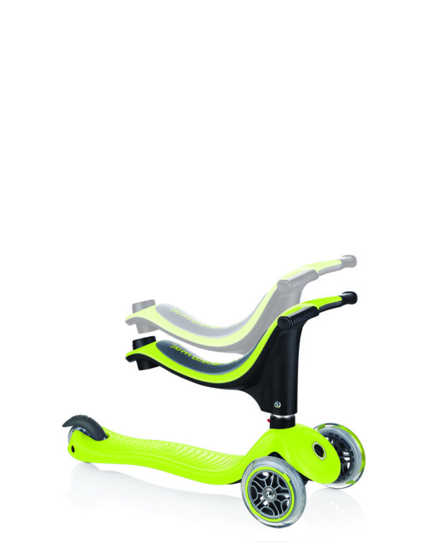 Globber Scooter Go-Up Sporty Lime Green 4in1 - Image 5