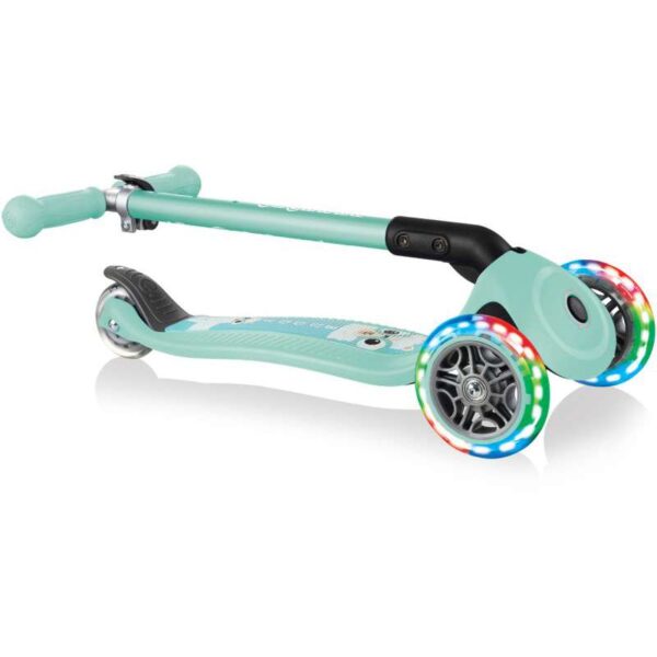 Globber Scooter Primo Foldable Fantasy Lights  Βuddy Mint - Image 3
