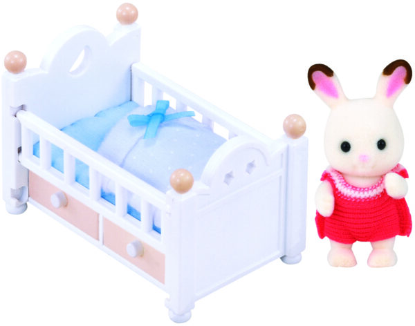 Sylvanian Families: Έπιπλα & Μωρό Chocolate Rabbit