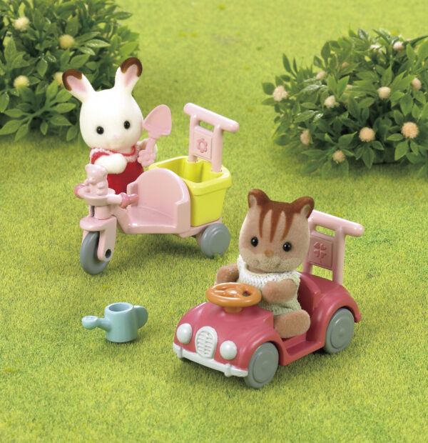Sylvanian Families: Μωρά με Αμαξάκι & Ποδηλατάκι - Image 2