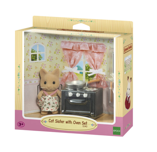 Sylvanian Families: Φούρνος με την Αδερφή Cat - Image 3
