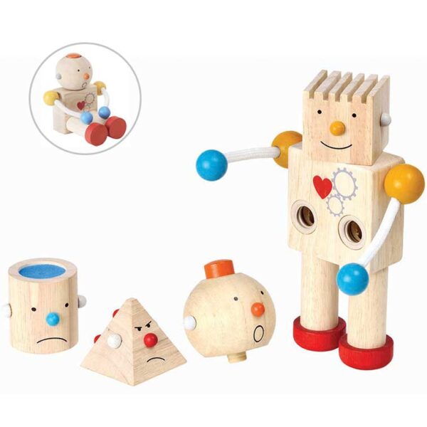 Plan Toys Ρομπότ Λεπτής Κινητικότητας και συναισθημάτων
