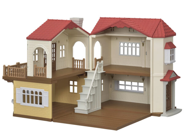 Sylvanian Families: Διώροφο Σπίτι με Κόκκινα Κεραμίδια