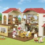 Sylvanian Families: Διώροφο Σπίτι με Κόκκινα Κεραμίδια