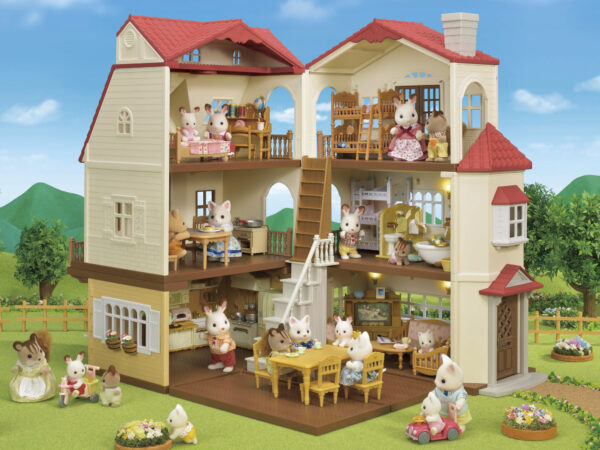 Sylvanian Families: Διώροφο Σπίτι με Κόκκινα Κεραμίδια - Image 3