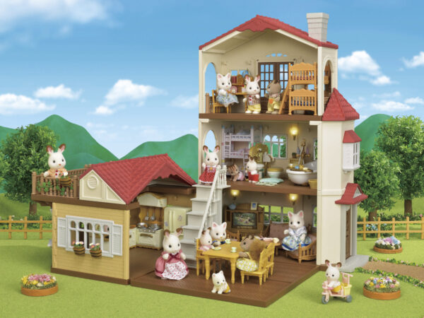Sylvanian Families: Διώροφο Σπίτι με Κόκκινα Κεραμίδια - Image 2