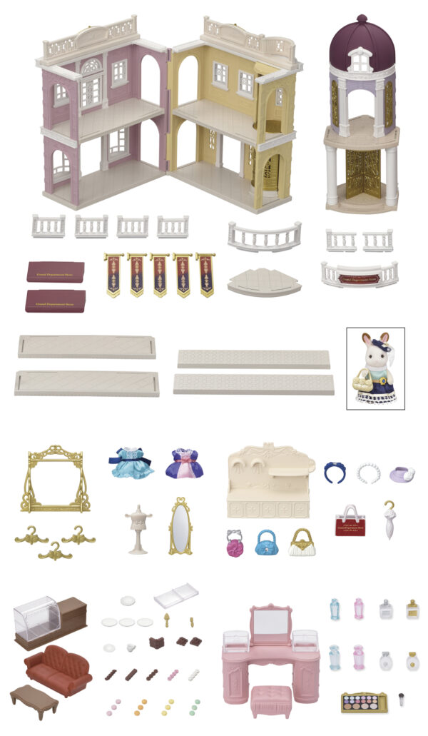 Sylvanian Families: Town Series - Μεγάλο Πολυκατάστημα (Σετ Δώρου) - Image 3