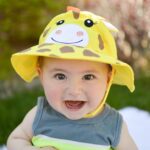Zoocchini Αντιηλιακό Καπέλο UPF50-Kαμηλοπάρδαλη