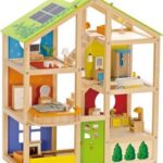 Hape Ξύλινο Επιπλωμένο Μεγάλο Κουκλόσπιτο