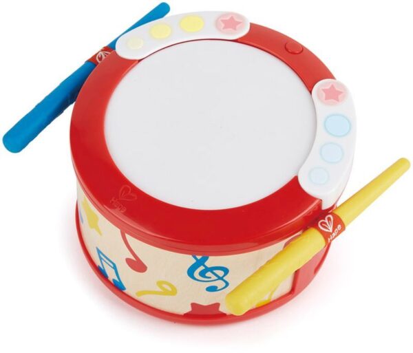 Hape Early Melody Ξύλινο Τύμπανο με φωτισμό