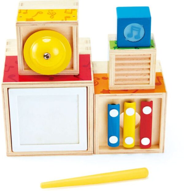 Hape Early Melodies Ξύλινο Stacking Music Set - Image 3