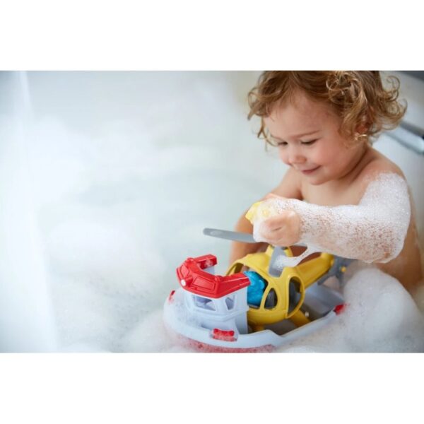 Green Toys Σκάφος Διάσωσης με Ελικόπτερο - Image 3