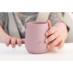 Ezpz Εκπαιδευτικό ποτήρι 4+ μηνών Tiny Cup – Pink