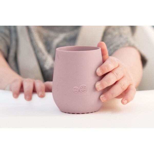 Ezpz Εκπαιδευτικό ποτήρι 4+ μηνών Tiny Cup - Pink - Image 2