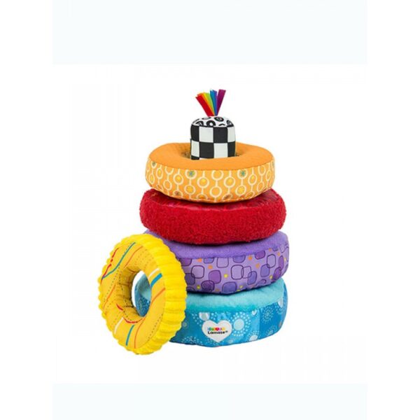 Lamaze Δαχτύλιοι Στοίβαξης Rainbow