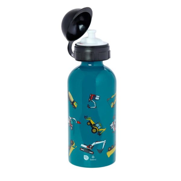 Eco Life Παγούρι Mεταλλικό 500ml Trucks