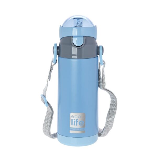 Eco Life Παγούρι-Θερμός Ανοξείδωτο Kids Blue 400ml - Image 2