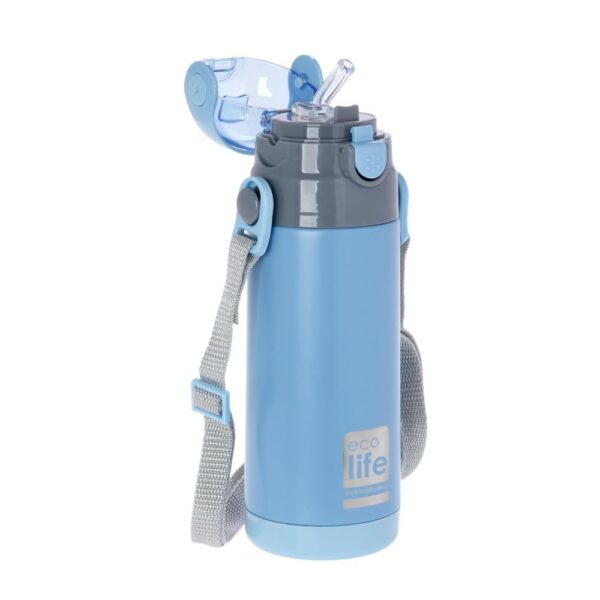 Eco Life Παγούρι-Θερμός Ανοξείδωτο Kids Blue 400ml