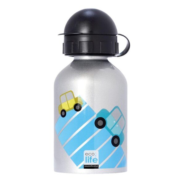 Eco Life Παγούρι Mεταλλικό 400ml Cars