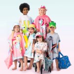FlapJackKids Πόντσο Διπλής Όψης UPF50+ Kαρχαρίας