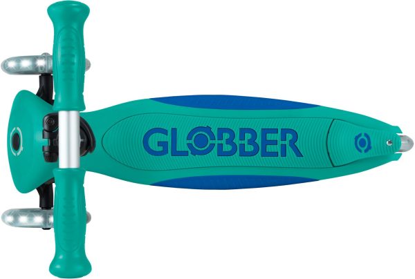 Globber Scooter Elite Lights V2 Emerald Green - Image 6