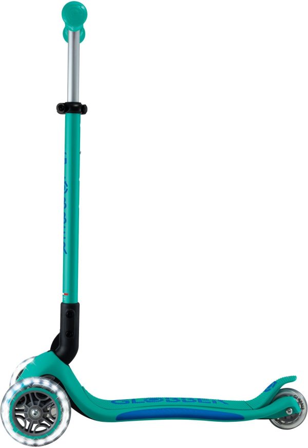 Globber Scooter Elite Lights V2 Emerald Green - Image 7