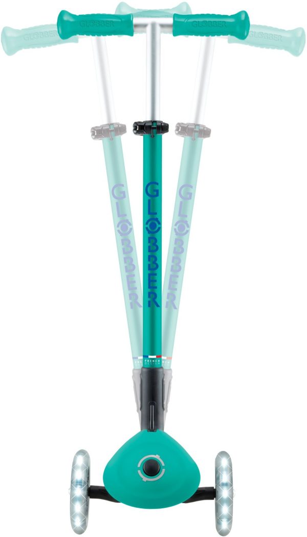 Globber Scooter Elite Lights V2 Emerald Green - Image 5