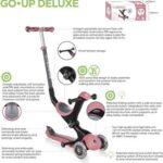 Globber Scooter Go-Up Deluxe Navy Ash Blue