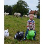 Bella the cow Junior-Pink & White