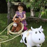Bella the cow Junior-Βlack & White
