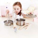 Hape Chef’s Cooking Set – Σετ Κατσαρόλες Και Αξεσουάρ Μαγειρέματος